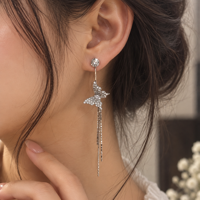 Butterfly Kiss Drop Earrings
