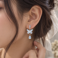 Butterfly Drop Earrings